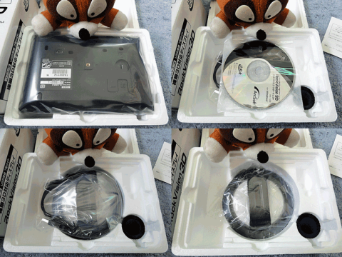 コンパクトな箱にパーツが収められています。