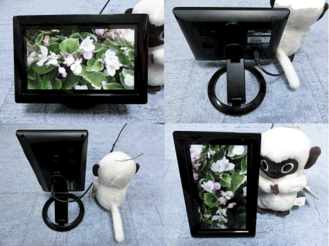 縦置き・横置き自由自在♪