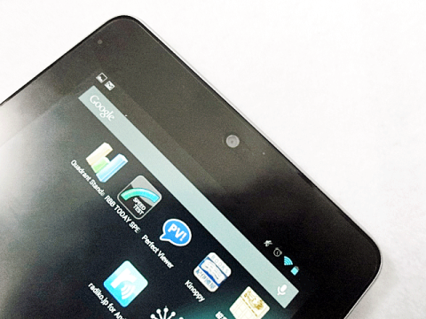 フロントカメラ