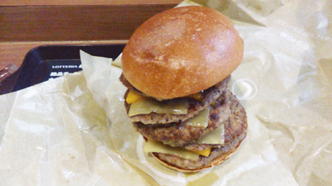 包み紙を使って補正