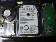 HDDと無線LANカードの位置関係