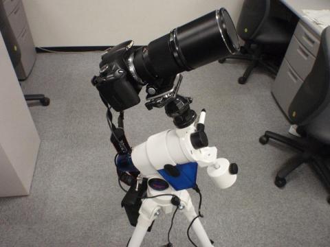 自由雲台で接続