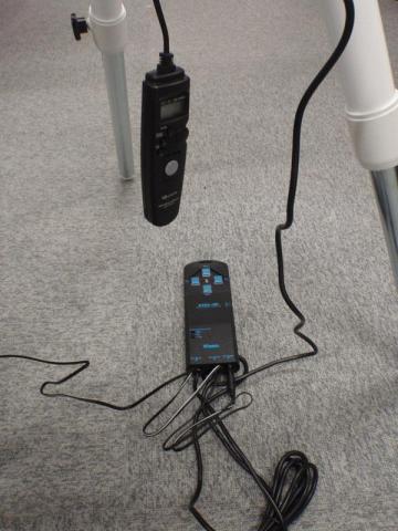 レリーズシャッター&モーターリモコン