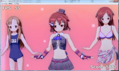 実行中(「複数ダンス」)