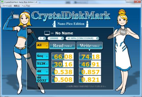 WHS2011 転送速度