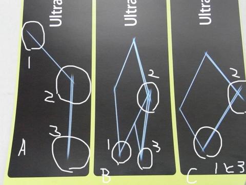 デザインにマークつけました