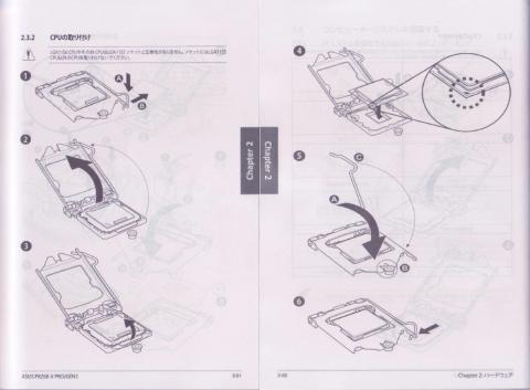 CPU取り付け方法