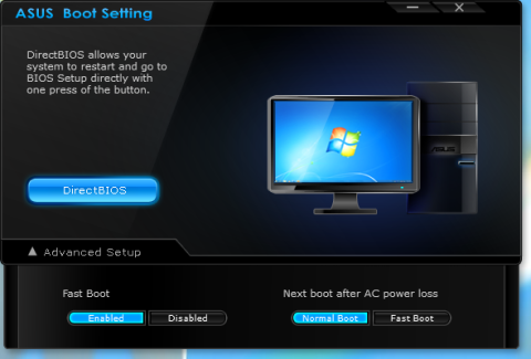 ASUS Boot Setting