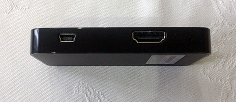 端子(HDMI, mini USB)