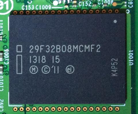 32 GiB 20nm MLC NAND