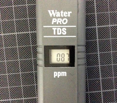 うちの水道水の値