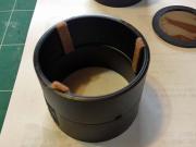 フェルトを貼る