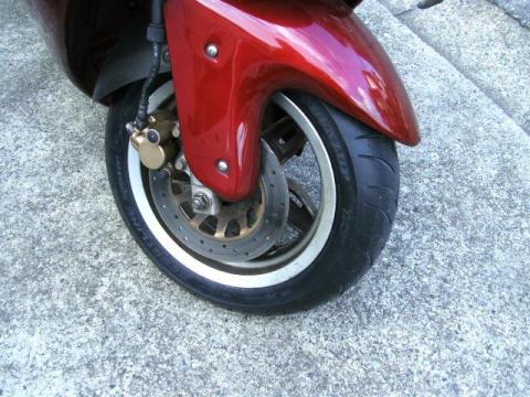 ダンロップ SX01を前輪に装着