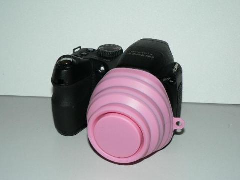 レンズカバーとして使用.