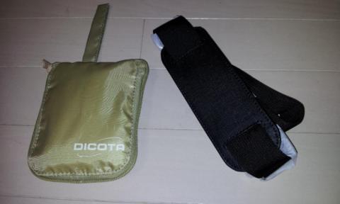 ショルダーベルトとエコバッグが付属