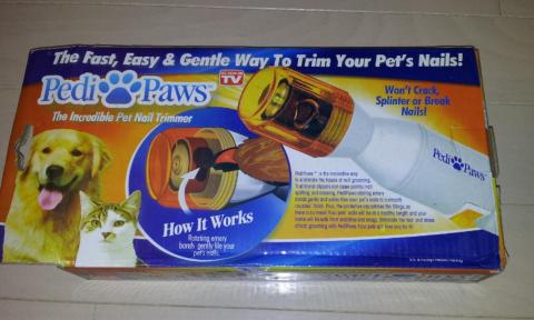 ペット用爪磨ぎ機ペディパウ
