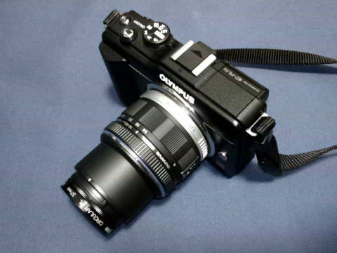 オリンパス・ペン Lite E-PL1sを中華スマホで撮影