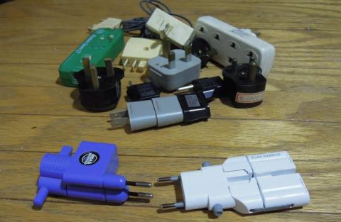 僕が持っていた変換アダプタ類との比較