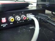 LANケーブルとHDMIケーブルをつなぐ