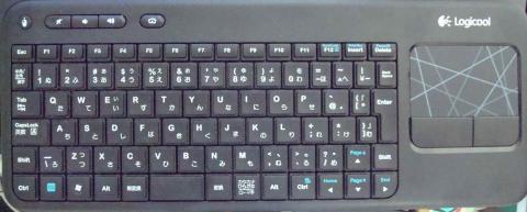 タッチパッドに不思議な模様