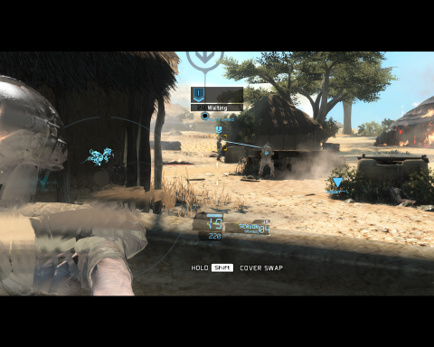 射線まで表示される