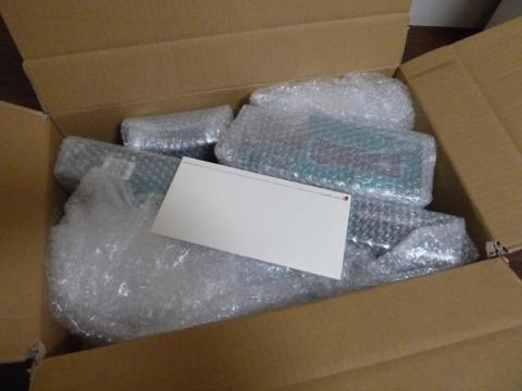 厳重にプチプチに包まれて入っています!