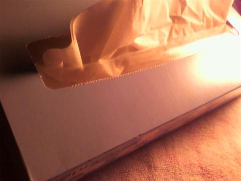 テッシュペーパー