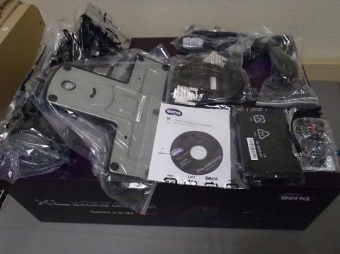 外箱の上に全部だしてみた