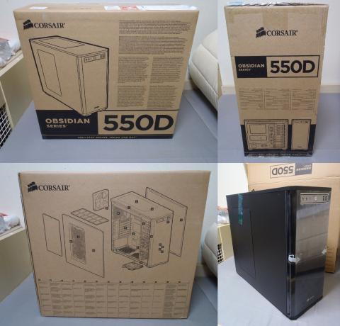 Corsair Obsidian 550D 箱