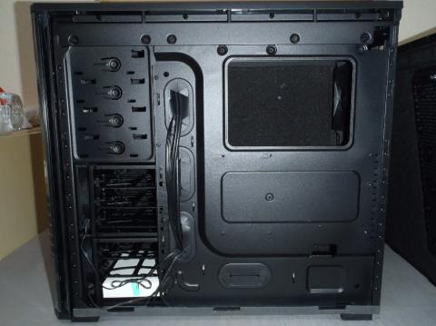 Corsair Obsidian 550D ケース内の裏