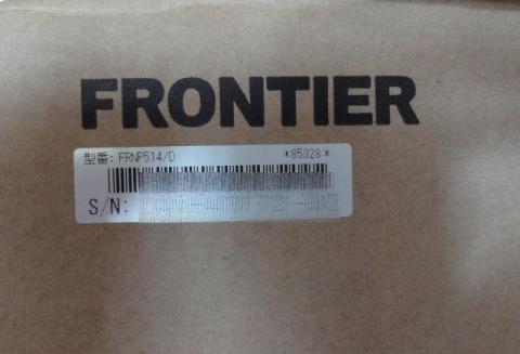 外箱の型番ラベル