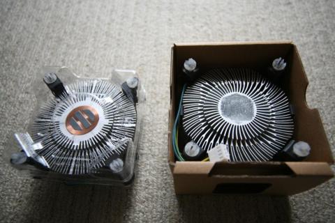 CPUクーラー(裏面)