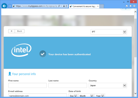 IPTが有効であれば正しく認証される。