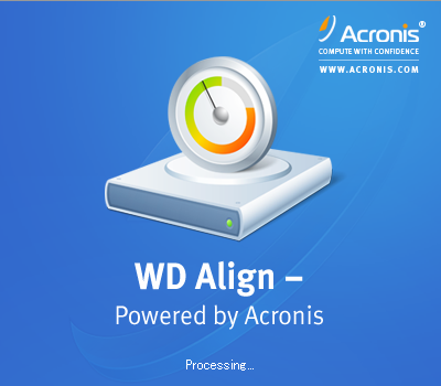 WD Alignのタイトル画面