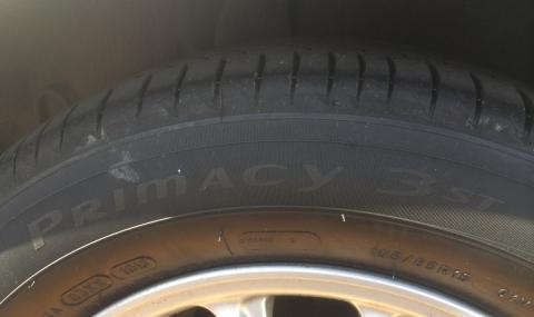 装着後。製品名には「Primacy 3ST」とある。