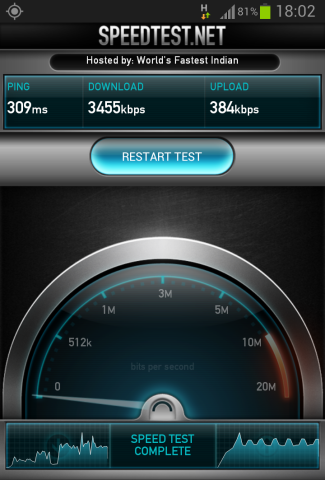 OCN モバイル エントリー d LTE 980