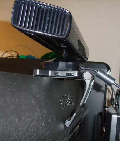 設置状態(横から)