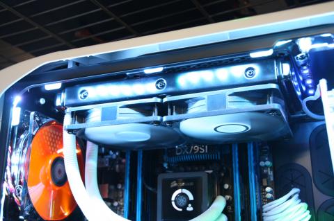 LPVX12P取り付け前 (ラジエターはトップ)