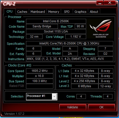 CPU-Z ROG