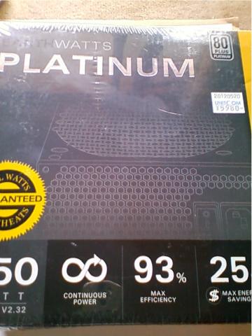 PLATINUMが光ってます