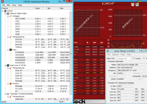 OCCT4.3.1計測中