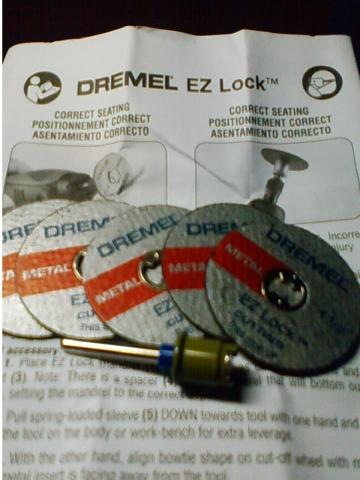 軸1本 切断板5枚