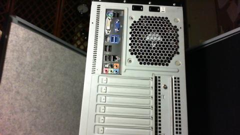 CORSAIR AF120換装後リアサイド