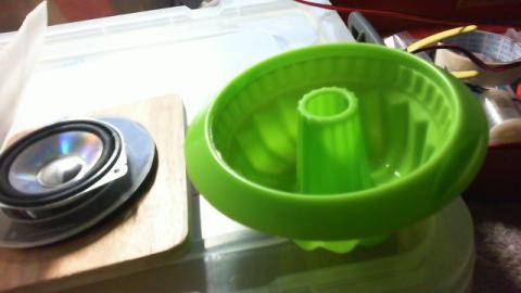 シリコン製のケーキ型