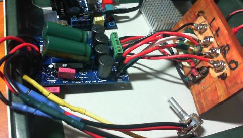 組み上がり音出し前の状態