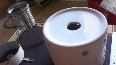 植木鉢の穴を大きくしました