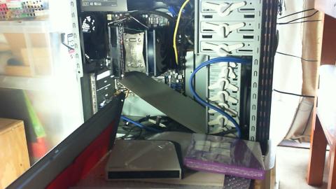 密封性、冷却性が高く成るように改造