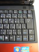 キーボード - しわ寄せ