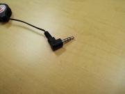 コードリール式ハンズフリーイヤホンマイク