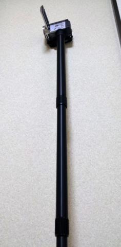 身長170センチくらいの人でちょうど顔の辺りにカメラがあるくらい